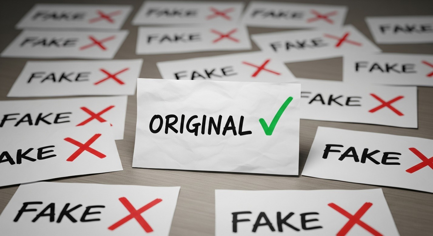 تشخیص ابزار اصل از تقلبی