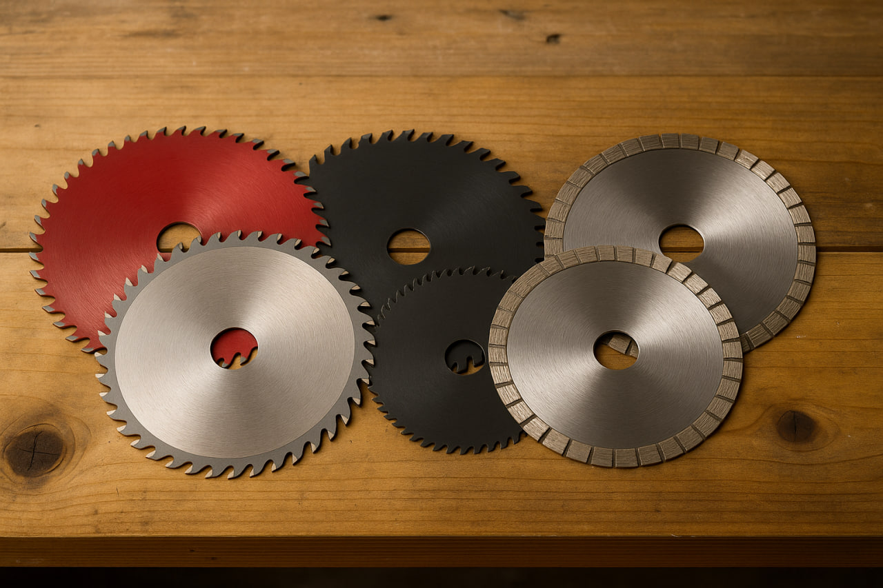 مقایسه انواع تیغ اره برای برش چوب، MDF، فلز، کاشی و سنگ